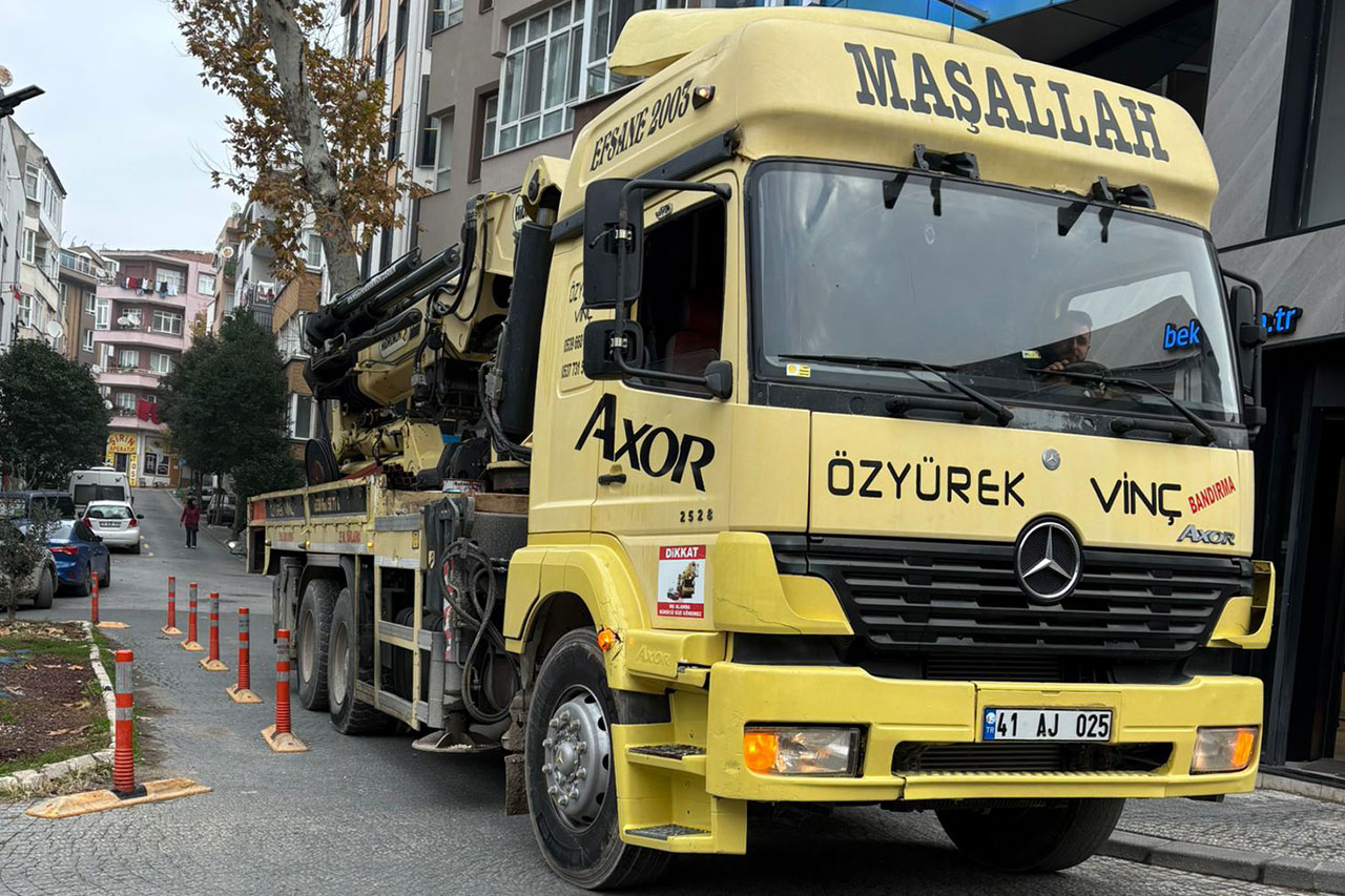 bandırma profesyonel vinç kiralama